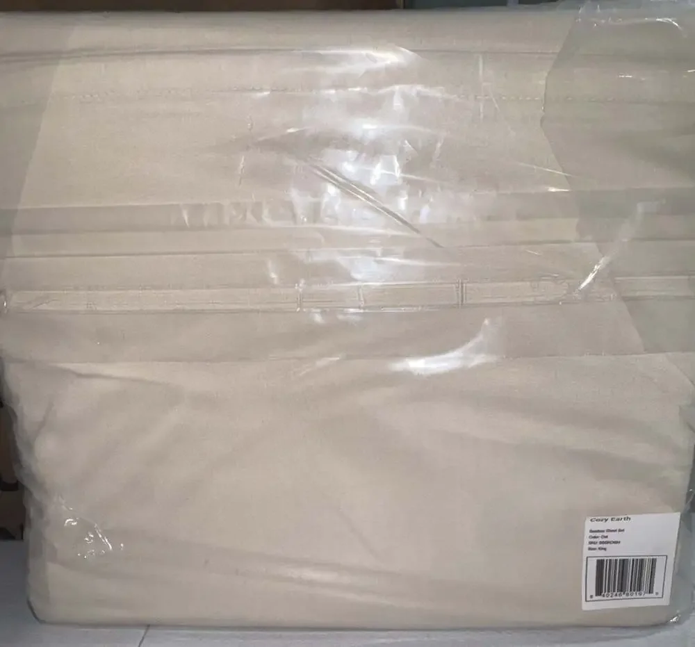Cozy Earth Bamboo Sheet Set Oat King